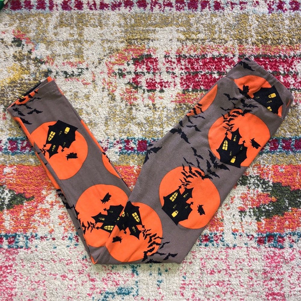 Halloween Lularoe L/XL leggings - Picture 1 of 1
